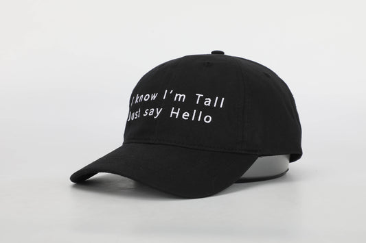 Black Tall Women's Baseball Cap