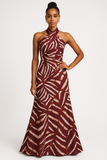 TALL PRINTED MAXI DRESS