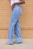 Tall Wide Cuff Jeans