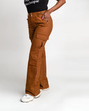 Tall Girl Cargos Rust