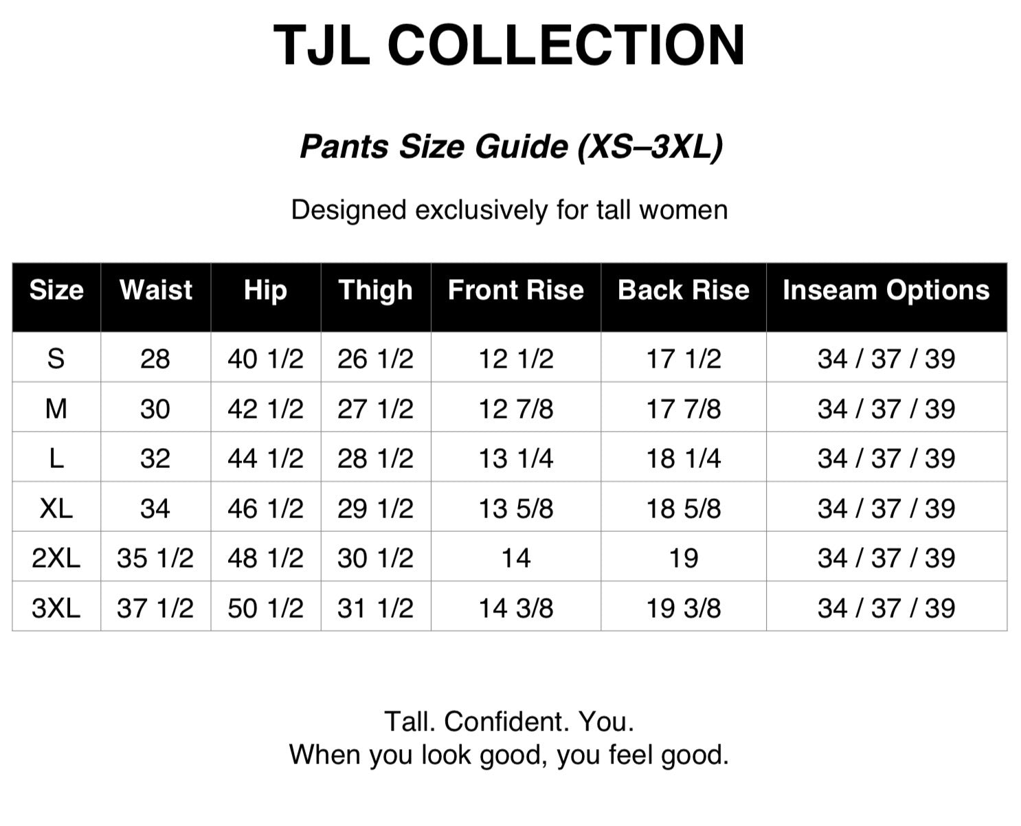 Tall Wide Cuff Jeans for Tall Women | TJL Collection