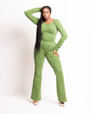 Tall Green Lounge Pants