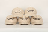 Tan Tall Women's Baseball Cap