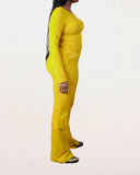 Tall Mustard Lounge Top (FINAL SALE )